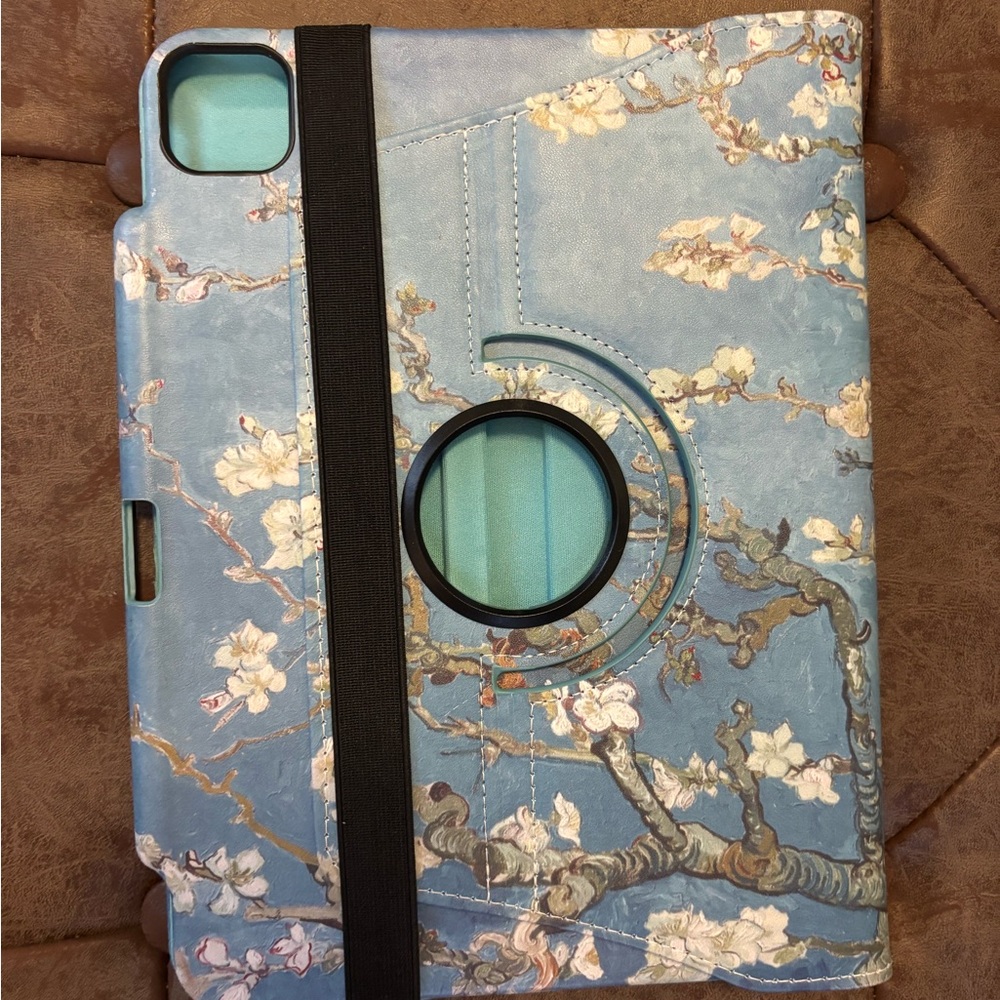 Floral Blue Tablet Case - Picture 9 of 9